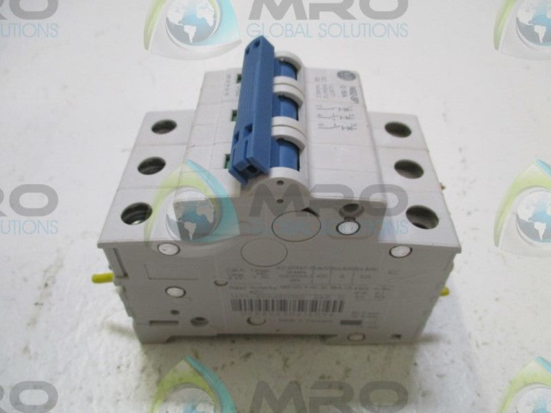 ALLEN BRADLEY 1492-SPM3D150 SER. D CIRCUIT BREAKER  UNMP