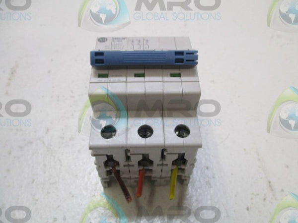 ALLEN BRADLEY 1492-SPM3D150 SER. D CIRCUIT BREAKER  UNMP