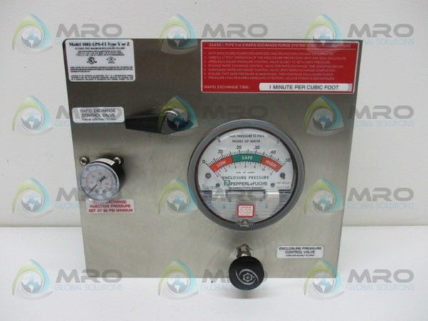 PEPPERL+FUCHS 1002-LPS-CI PURGE/PRESSURIZATION SYSTEM  UNMP
