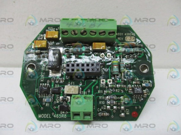 KURZ INSTRUMENTS 465R8 420242 CIRCUIT BOARD  UNMP