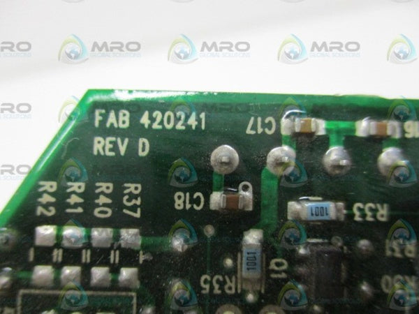 KURZ INSTRUMENTS 465R8 420242 CIRCUIT BOARD  UNMP