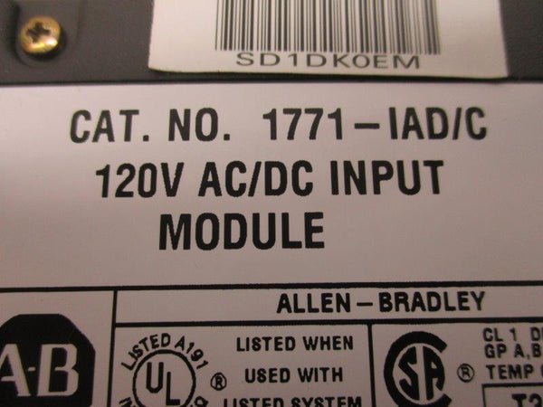 ALLEN BRADLEY 1771-IAD SER. C  NSMP