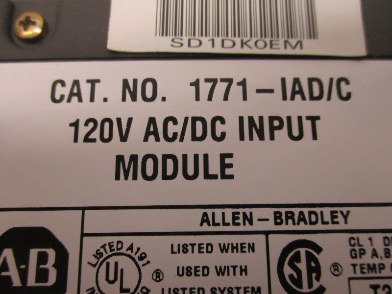 ALLEN BRADLEY 1771-IAD SER. C  NSMP