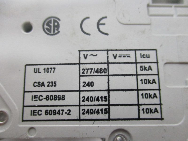 CUTLER HAMMER WMS3D15 CIRCUIT BREAKER 15A 415V  UNMP