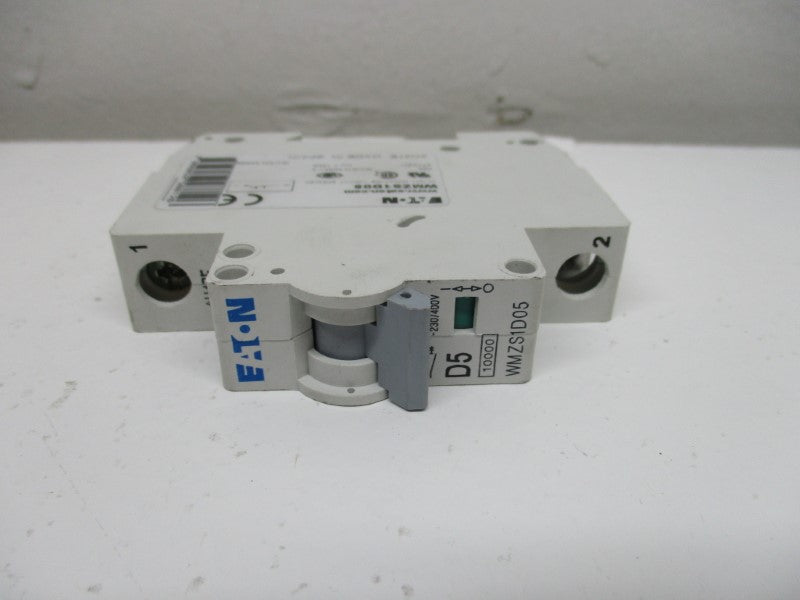 EATON WMZS1D05 CIRCUIT BREAKER 5A 400V  UNMP