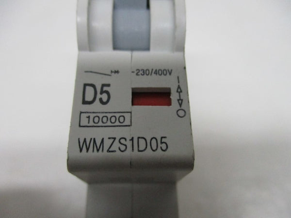 EATON WMZS1D05 CIRCUIT BREAKER 5A 400V  UNMP