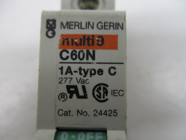 MERLIN GERIN 24425 CIRCUIT BREAKER 1A 277V  UNMP
