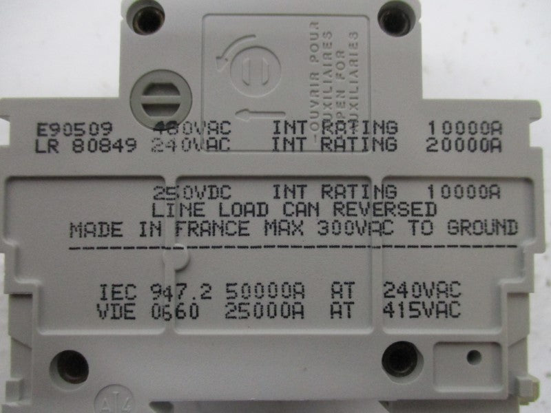 MERLIN GERIN 27166 CIRCUIT BREAKER 10A 480VAC  NSNP