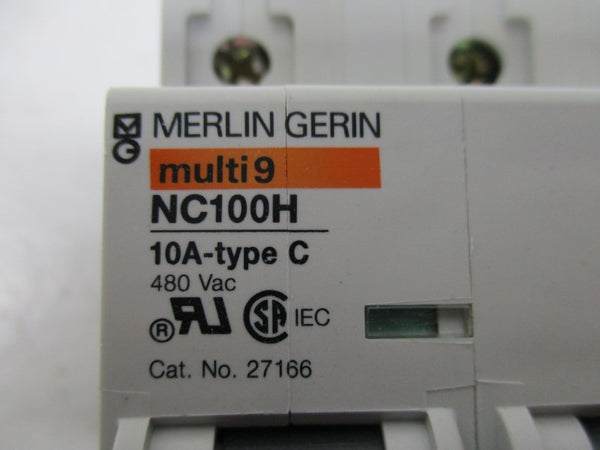 MERLIN GERIN 27166 CIRCUIT BREAKER 10A 480VAC  NSNP