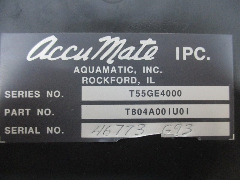 ACCUMATE T804A001U01 NSNP