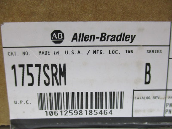 ALLEN BRADLEY 1757-SRM SER. B F/W 2.22 NSMP
