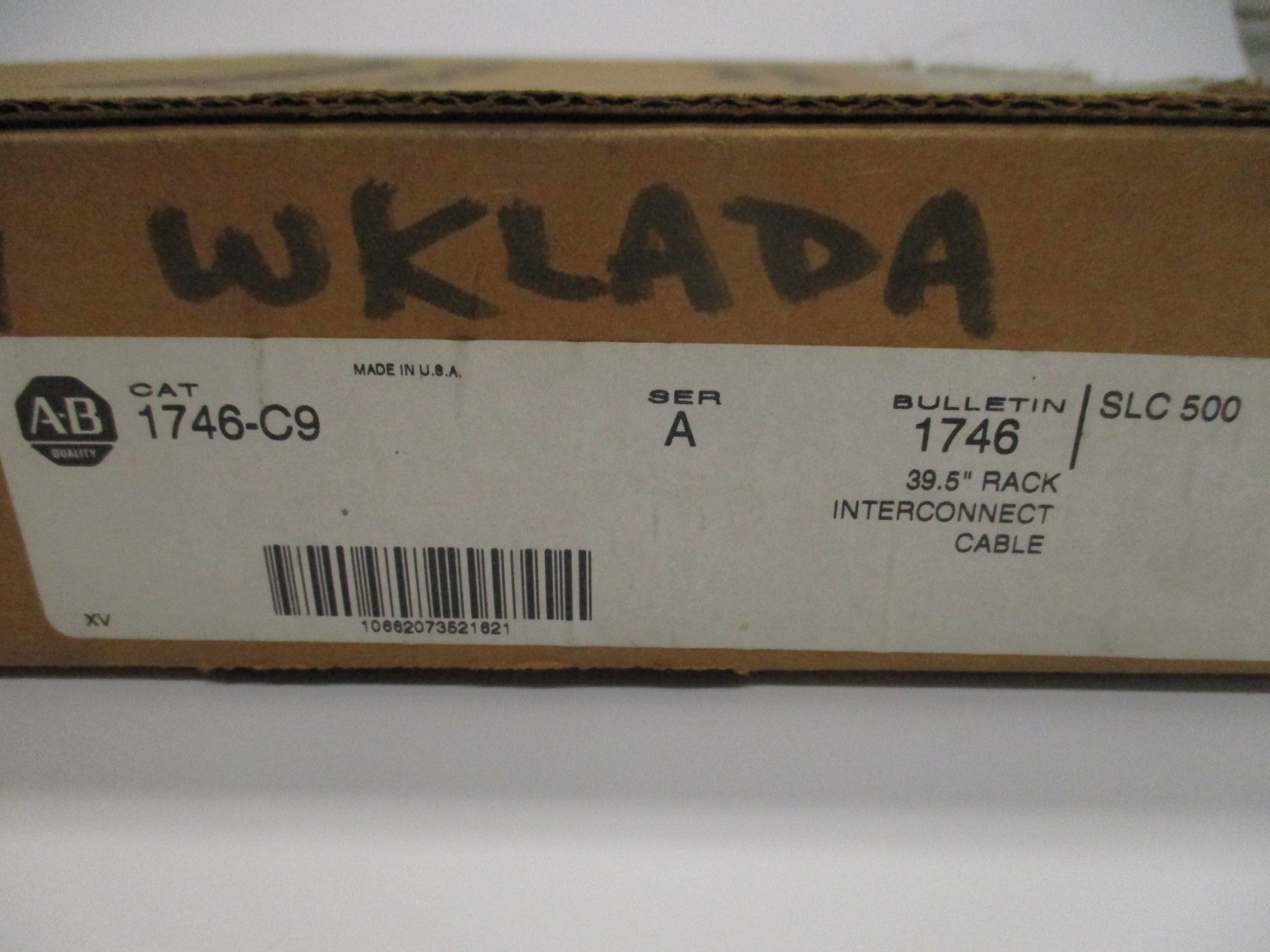 ALLEN BRADLEY 1746-C9 SER. A NSMP