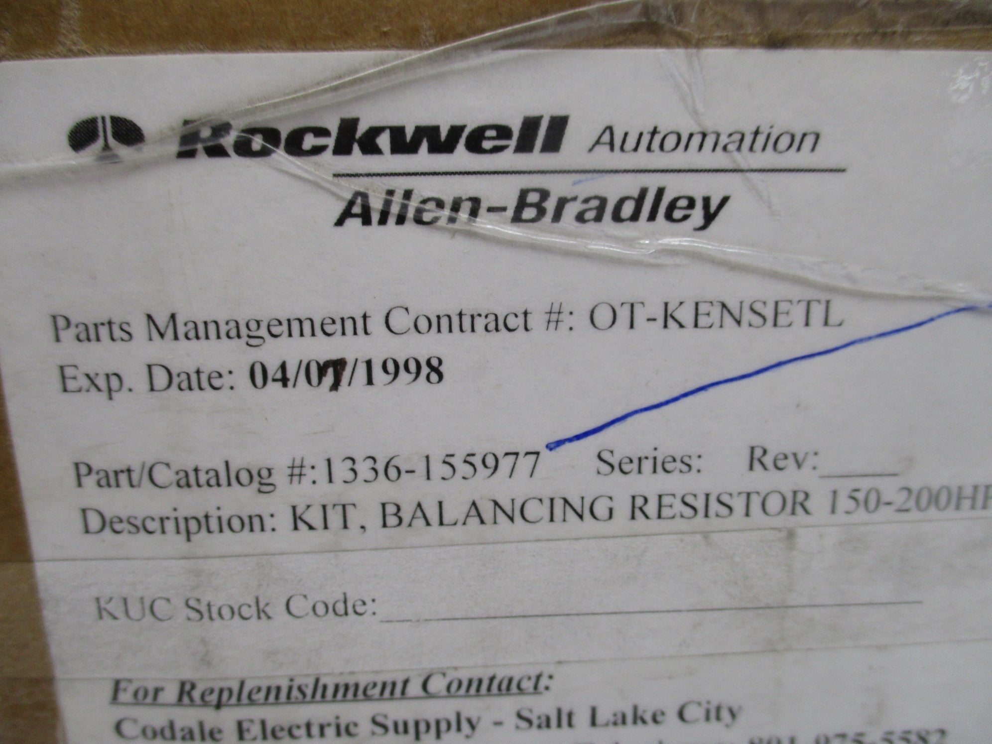 ALLEN BRADLEY 1336-155977 NSMP
