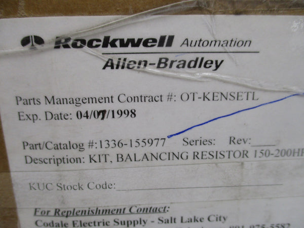 ALLEN BRADLEY 1336-155977 NSMP