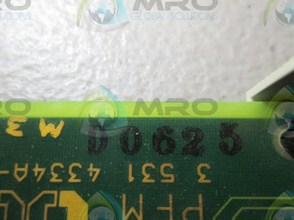 CINCINNATI MILACRON 3-531-4334A PFM BOARD  NSNP