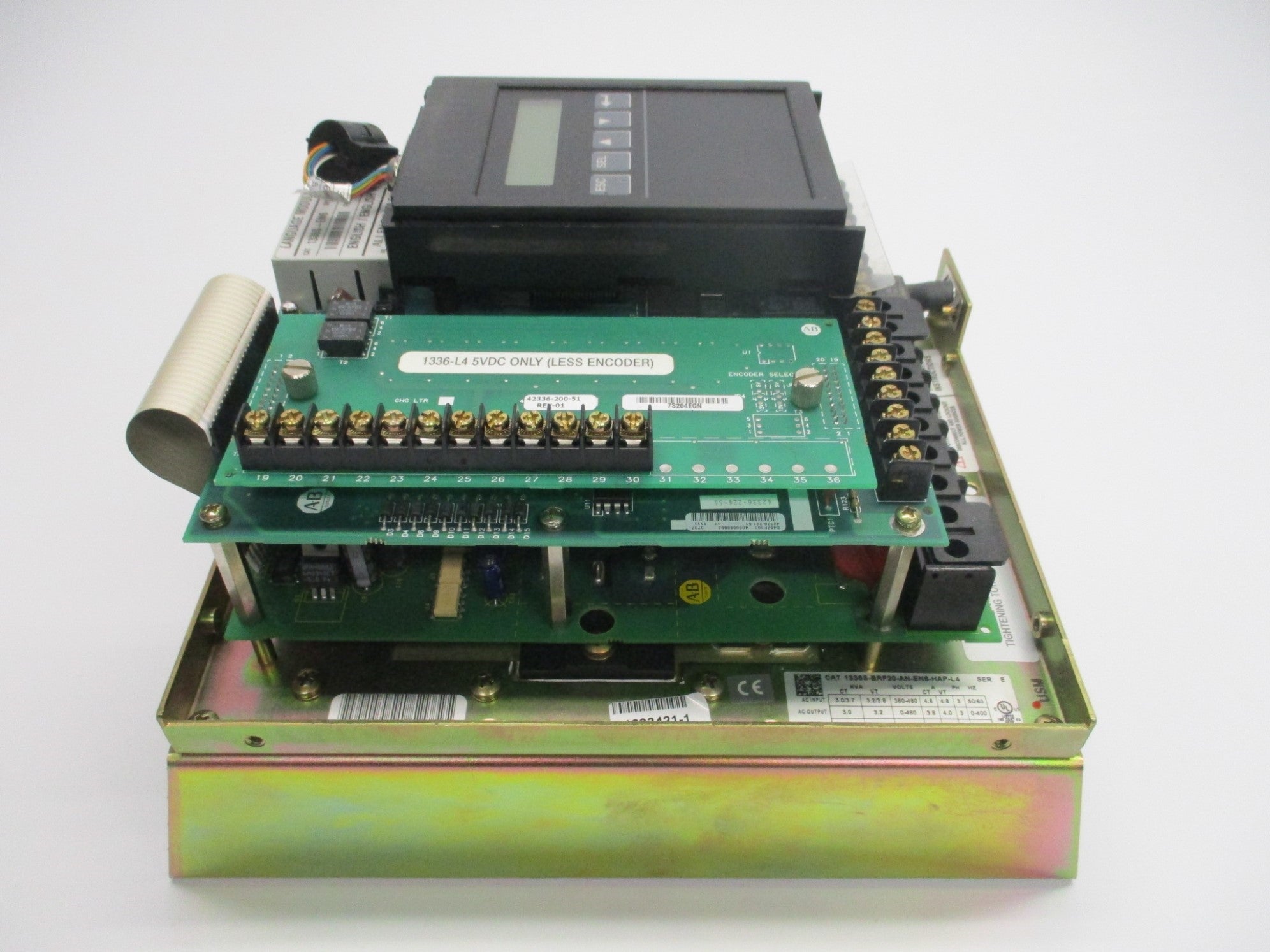 ALLEN BRADLEY 1336S-BRF20-AN-EN SER. E F/W 6.01 REMAN