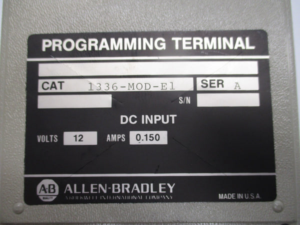 ALLEN BRADLEY 1336-MOD-E1 SER. A NSNP