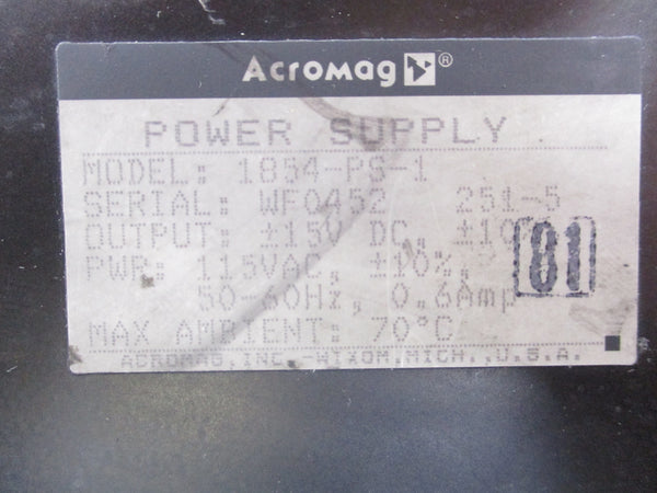 ACROMAG 1854-PS-1 UNMP