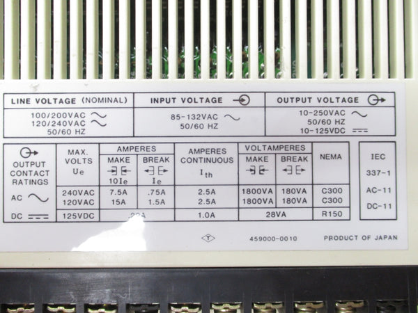 ALLEN BRADLEY 1745-LP101 SER. C F/W 5 NSNP
