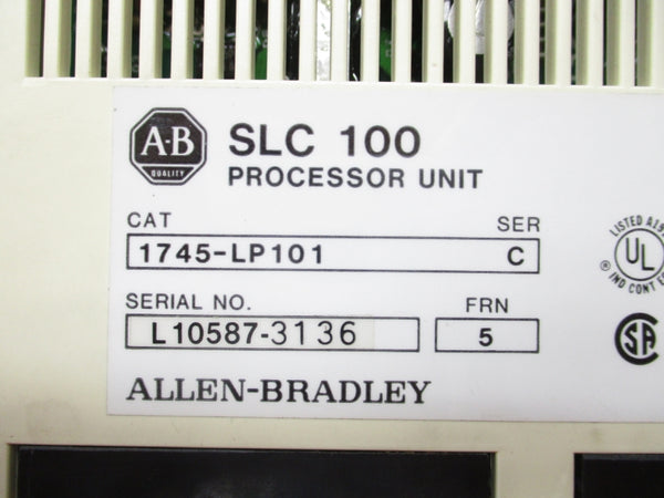 ALLEN BRADLEY 1745-LP101 SER. C F/W 5 NSNP
