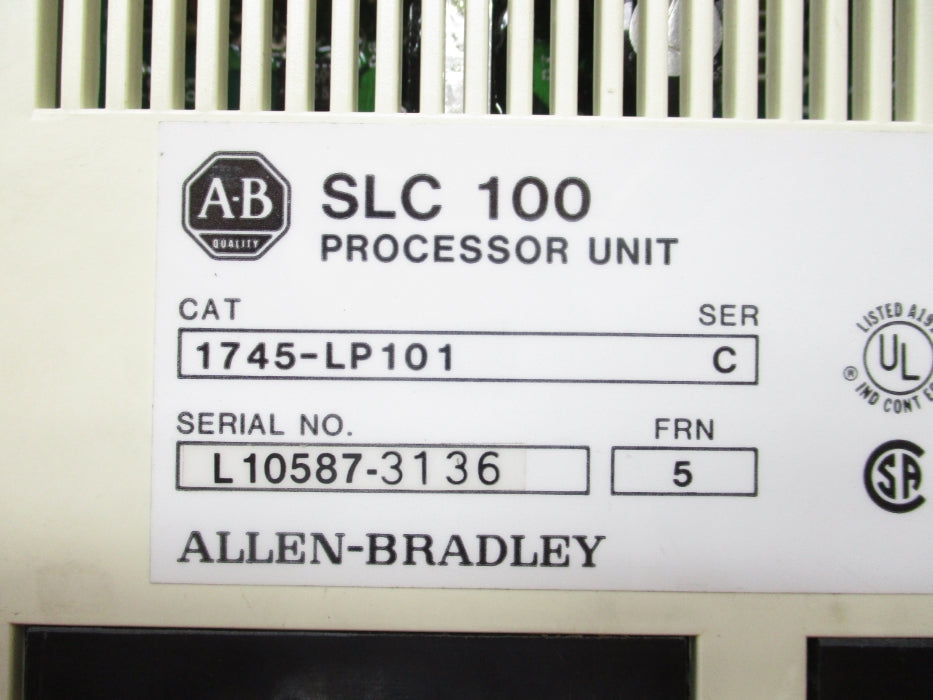 ALLEN BRADLEY 1745-LP101 SER. C F/W 5 NSNP