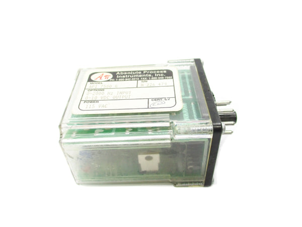 ABSOLUTE PROCESS INSTRUMENTS API7580G 115V UNMP