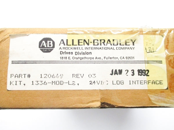 ALLEN BRADLEY 1336-MOD-L2 REV. 03 NSMP