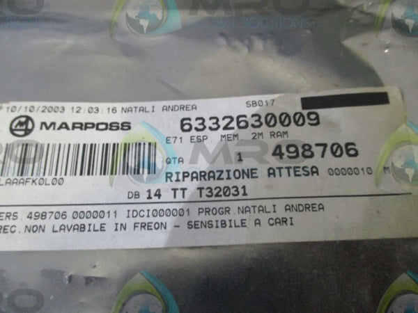 MARPOSS 6332630000 CIRCUIT BOARD  NSNP
