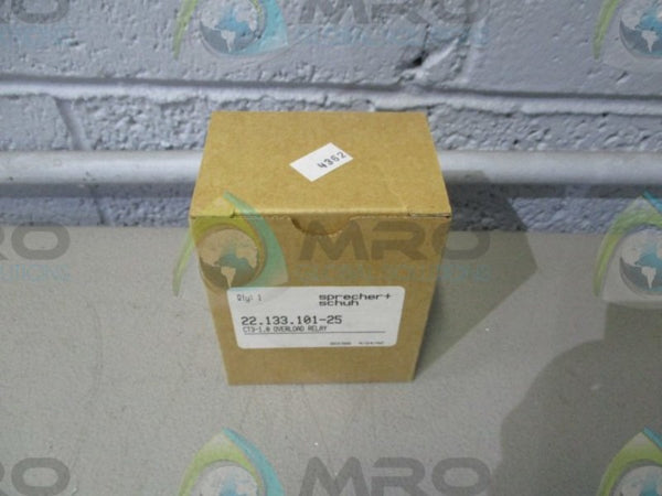 SPRECHER+SCHUH CT3-1.0 OVERLOAD RELAY  NSMP