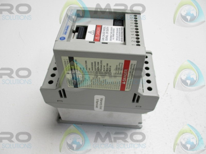 ALLEN BRADLEY 160-AA02NPS1 SER.C F/W 7.04 SPEED CONTROLLER  UNMP