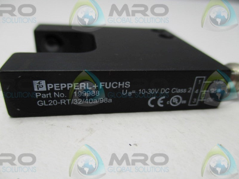 PEPPERL+FUCHS GL20-RT/32/40A/98A 199988 PHOTOELECTRIC SENSOR  NSMP