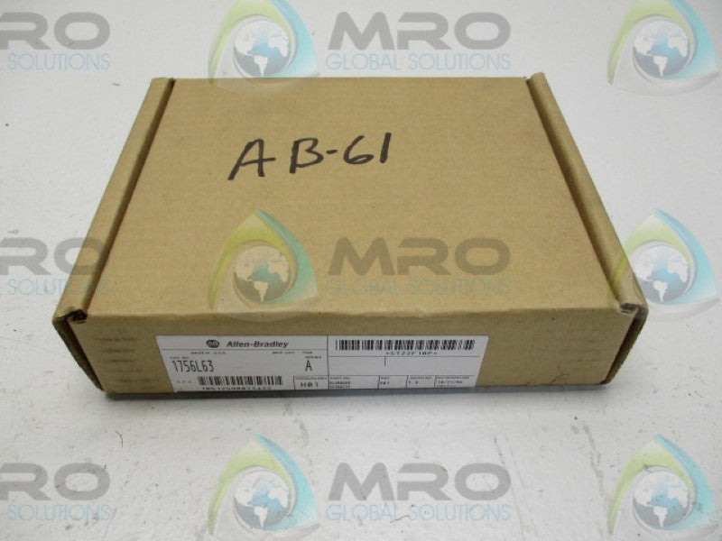 ALLEN BRADLEY 1756L63 SER.A F/W 1.4 DATE: 2006  NSFS