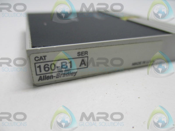 ALLEN BRADLEY 160-B1 SER. A PROGRAM KEYPAD MODULE   UNMP