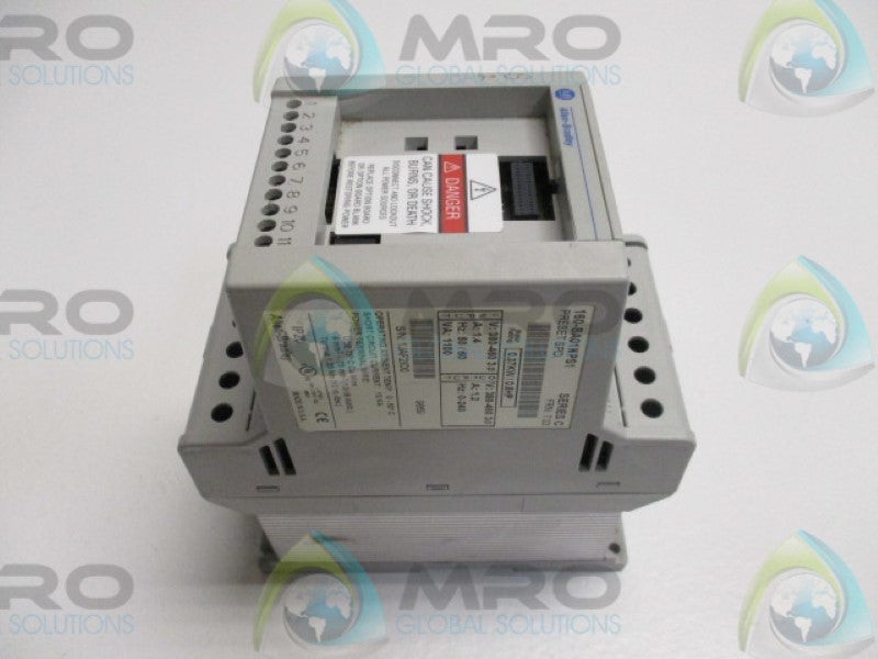 ALLEN BRADLEY 160-BA01NPS1 SER. C DRIVE F/W: 7.03  UNMP