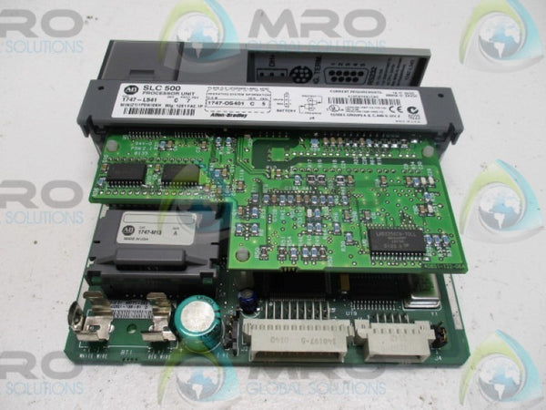 ALLEN BRADLEY 1747-L541 SER. C F/W 5 (NO BATTERY) NSNP