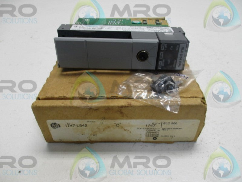 ALLEN BRADLEY 1747-L542 SER. C F/W 5 (NO BATTERY)  NSMP