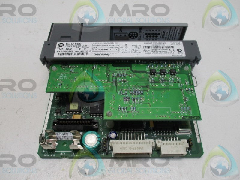 ALLEN BRADLEY 1747-L542 SER. C F/W 5 (NO BATTERY)  NSMP