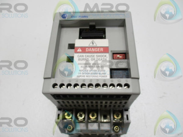 ALLEN BRADLEY 160-BA02NPS1 SER. A F/W: 4.07 AC DRIVE  UNMP