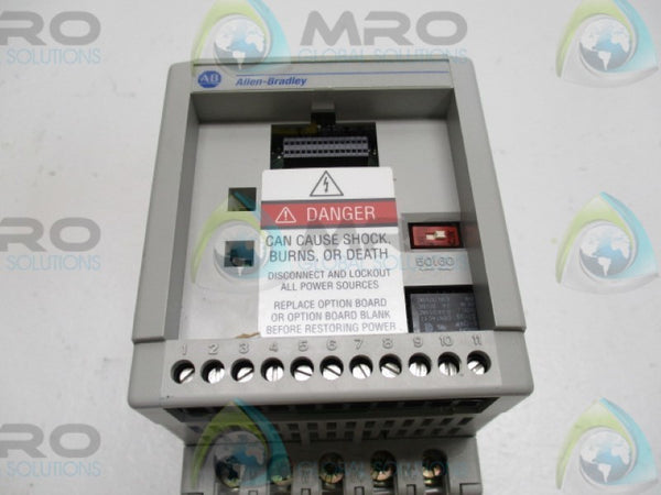 ALLEN BRADLEY 160S-AA03NPS1 SER. B F/W: 5.01 (AS PICTURED)  UNMP