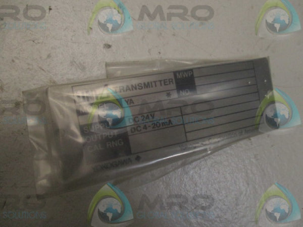 YOKOGAWA YA53-SHS4 UNI TRANSMITTER 24VDC 7000PSI   NSMP
