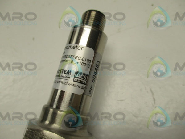 ACS CONTROL SYSTEM TKKA1KACSEFEC-0100 KOMPAKT THERMOMETER  NSNP