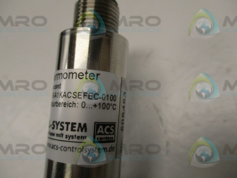 ACS CONTROL SYSTEM TKKA1KACSEFEC-0100 KOMPAKT THERMOMETER  NSNP