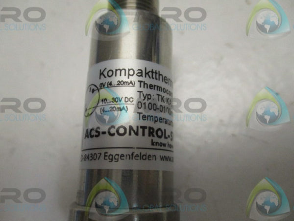 ACS CONTROLS SYSTEM TKKA1KBCSEFEC-0100-0100M THERMOMETER  NSNP
