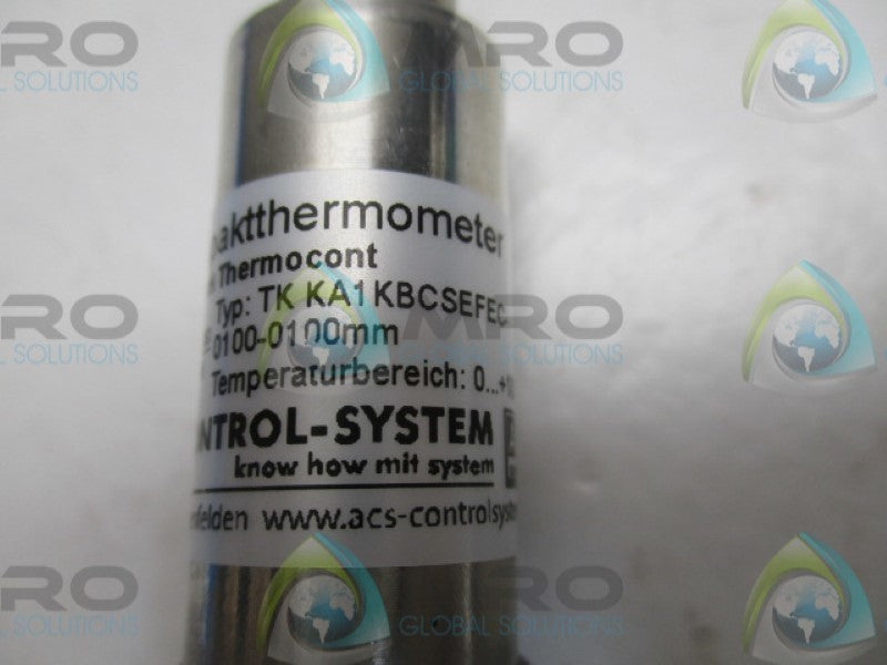 ACS CONTROLS SYSTEM TKKA1KBCSEFEC-0100-0100M THERMOMETER  NSNP