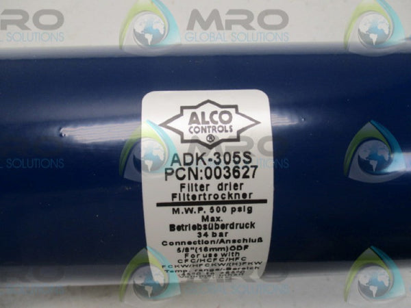 ALCO CONTROLS ADK-305S FILTER DRIER 5/8"  NSMP