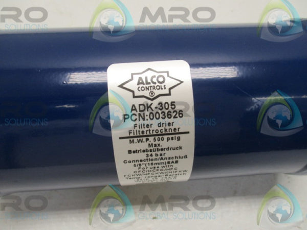 ALCO CONTROLS ADK-305 FILTER DRIER 5/8"  NSMP