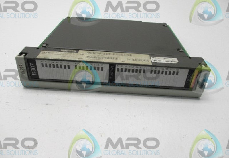 AEG MODICON AS-8706-000 INPUT MODULE 120VAC  UNMP