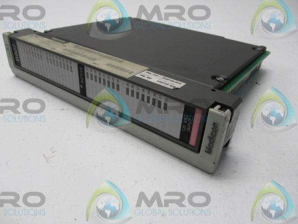 AEG MODICON AS-8706-000 INPUT MODULE 120VAC  UNMP
