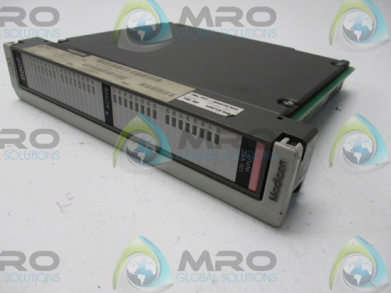AEG MODICON AS-8706-000 INPUT MODULE 120VAC  UNMP