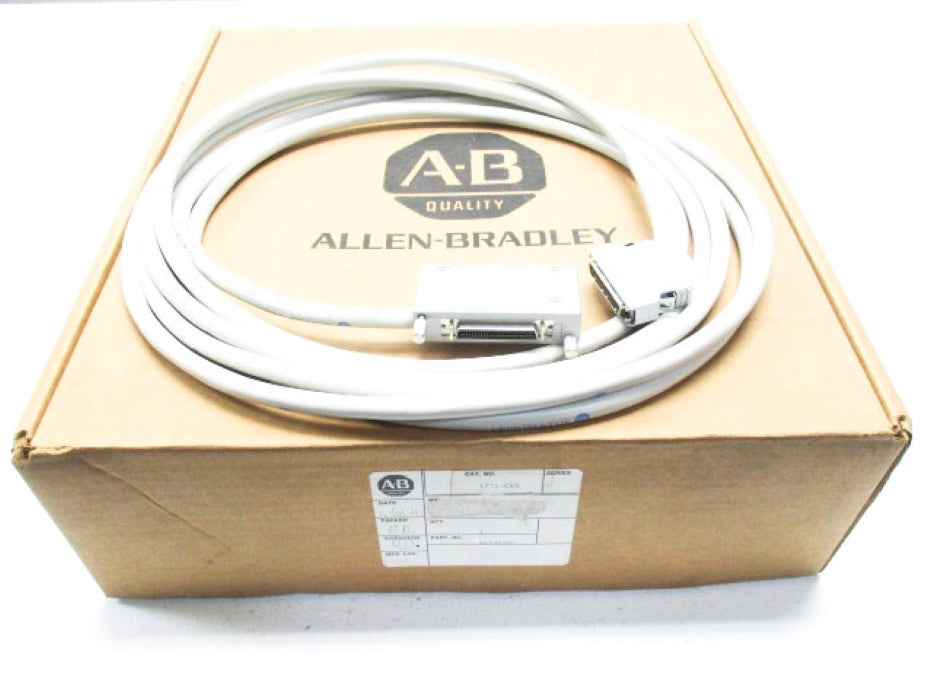 ALLEN BRADLEY 1771-CX5 SER. A LOCAL I/O BUS TERMINATOR CABLE  NSMP